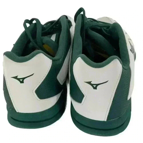 Mizuno U4ic Men\'s White Green Athletic Running Sneakers Shoes Size 12.5 New main image 4